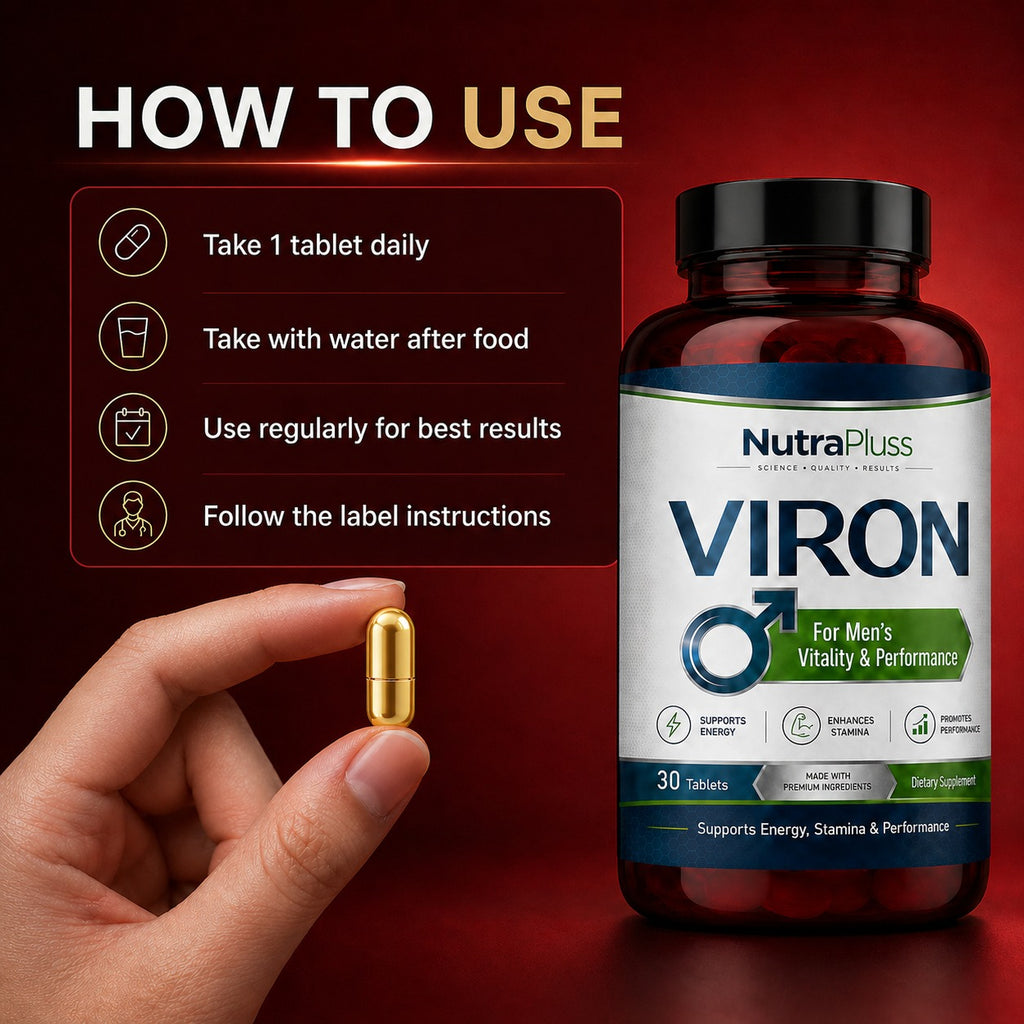 Viron | Men’s Vitality & Performance Support